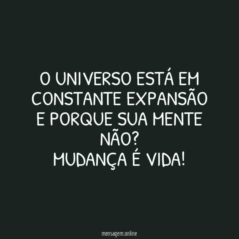 O Universo está em constante expansão e porque