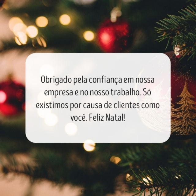 Obrigado pela confiança em nossa empresa e no nosso trabalho