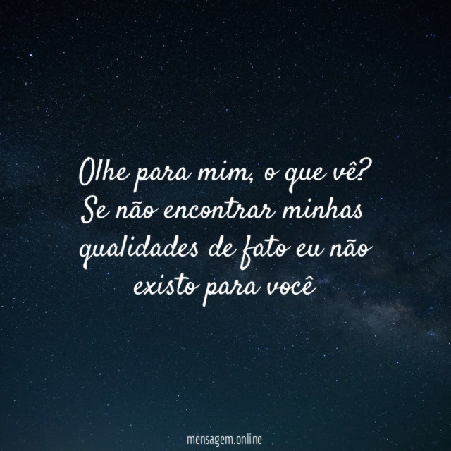 Olhe para mim