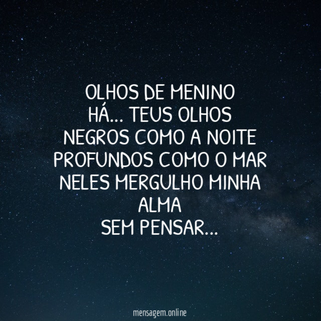 Olhos de menino