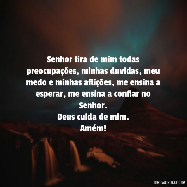 Oração para confiar