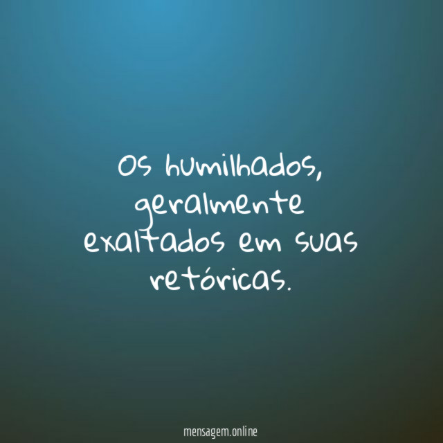 Os humilhados