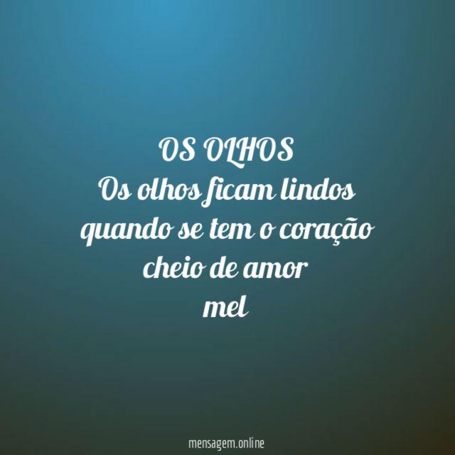 OS OLHOS