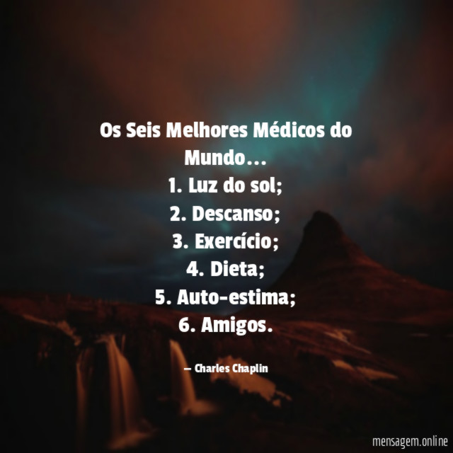 Os Seis Melhores Médicos do Mundo