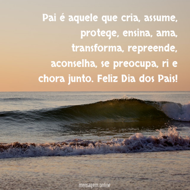 Pai é quem ama