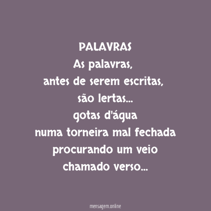 PALAVRAS