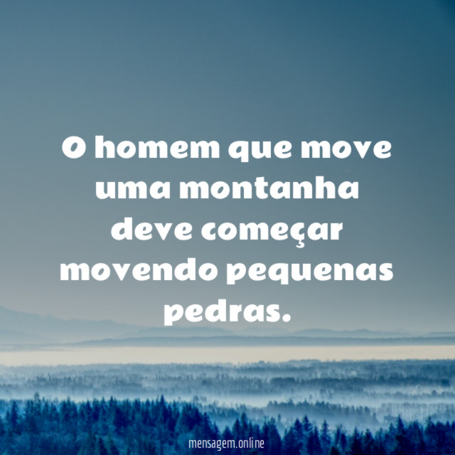 Para grandes mudanças comece com pequenas atitudes