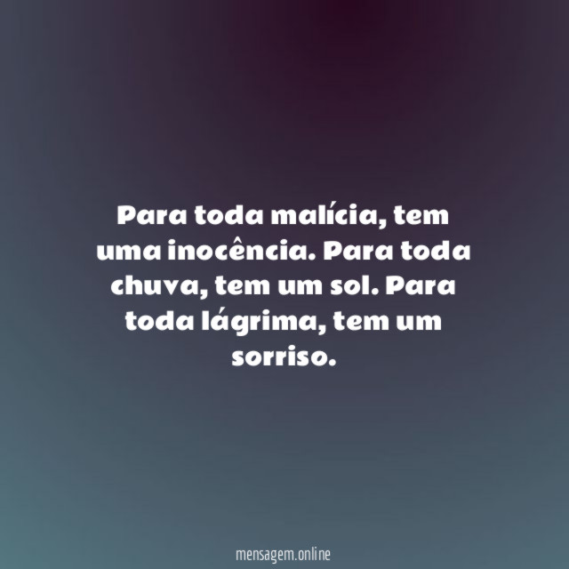 Para toda malícia
