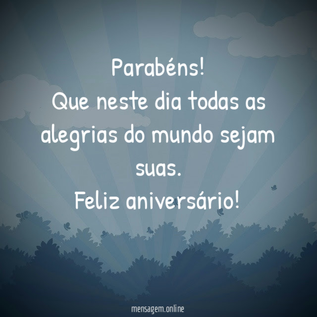 Parabéns