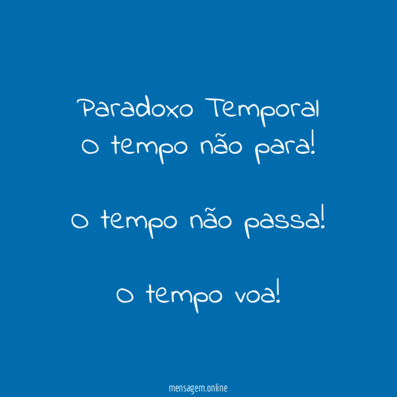 Paradoxo Temporal