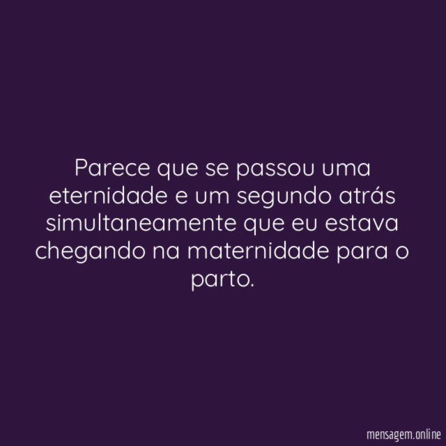 Parece que se passou uma eternidade e um