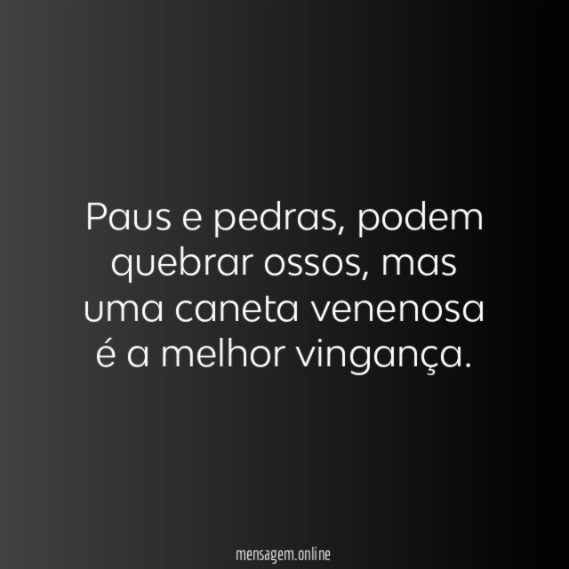 Paus e pedras