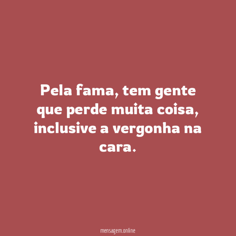 Pela fama