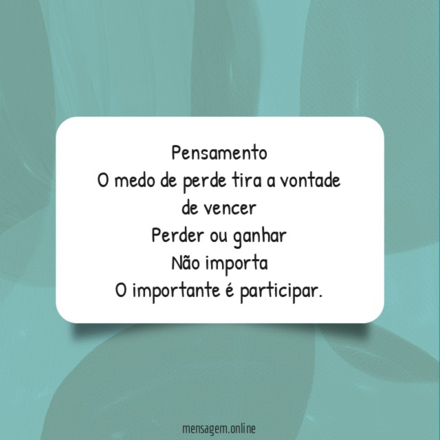 Pensamento