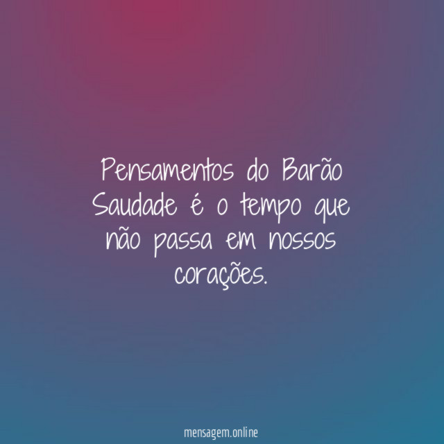 Pensamentos do Barão
