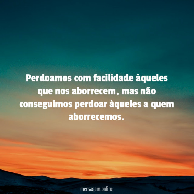 Perdoamos com facilidade