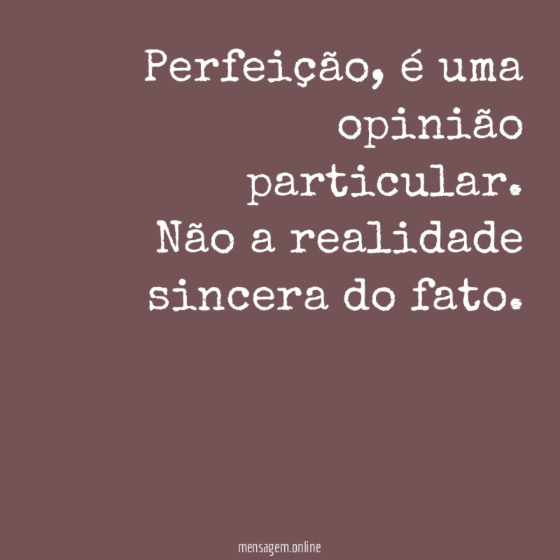 Perfeição