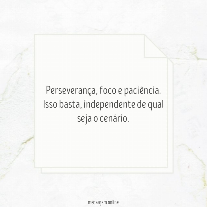 Perseverança