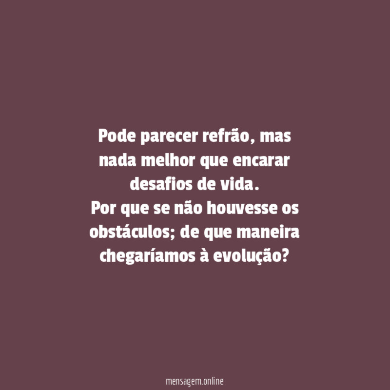 Pode parecer refrão