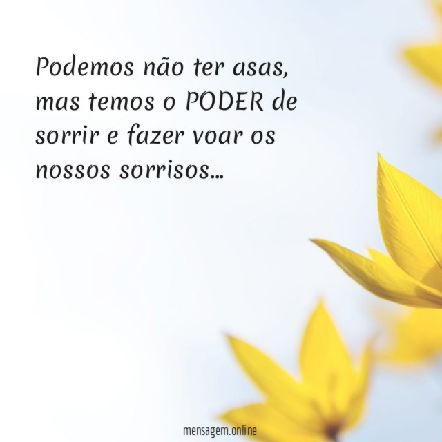 Podemos não ter asas