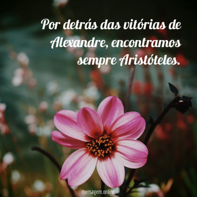 Por detrás das vitórias de Alexandre