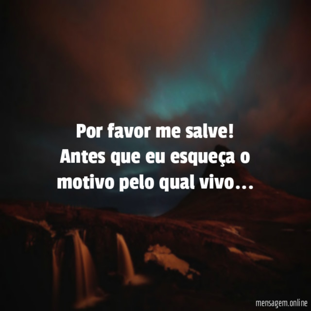 Por favor me salve