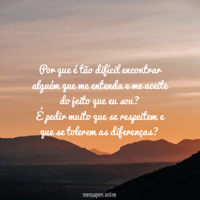 Por que é tão difícil encontrar alguém que