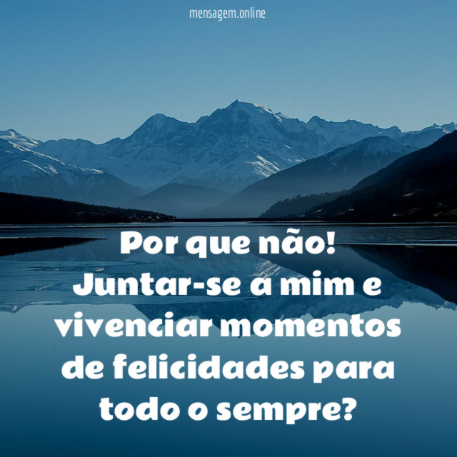 Por que não