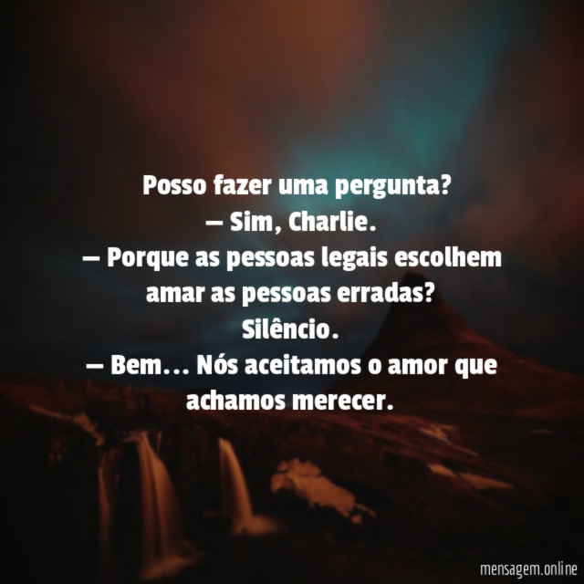 — Posso fazer uma pergunta
