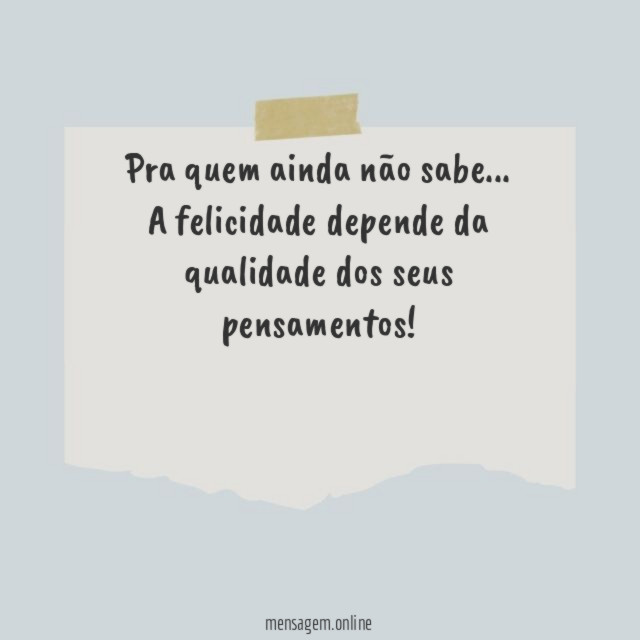 Pra quem ainda não sabe