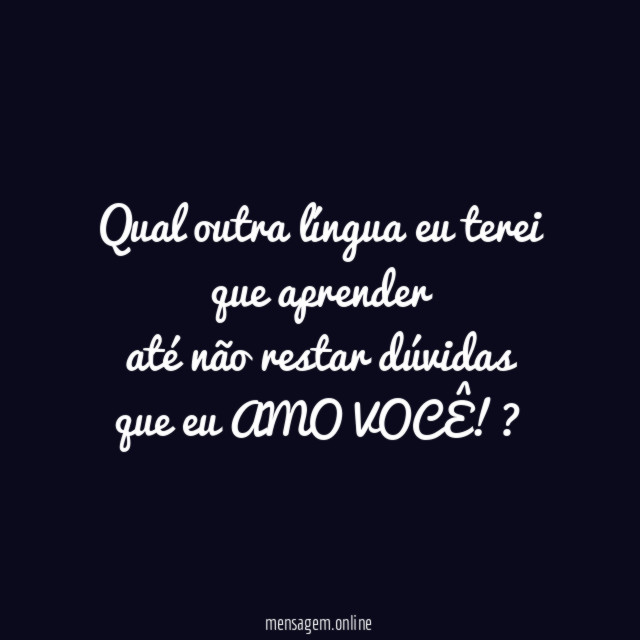 Qual outra língua eu terei que aprender até não