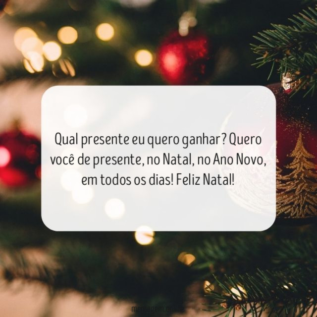 Qual presente eu quero ganhar