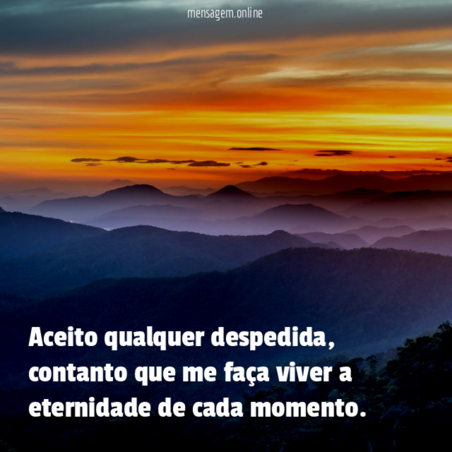 Qualquer despedida