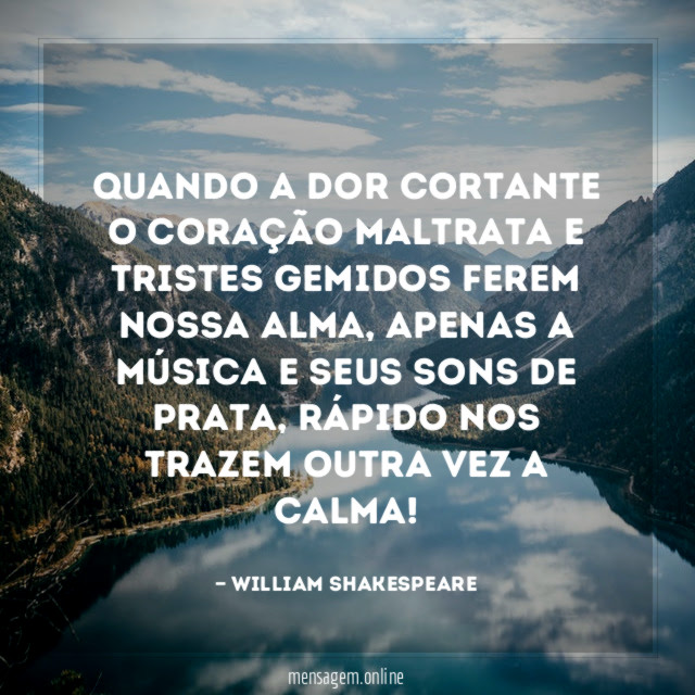 Quando a dor cortante o coração maltrata