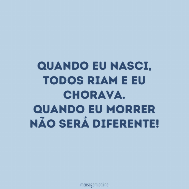 Quando eu nasci