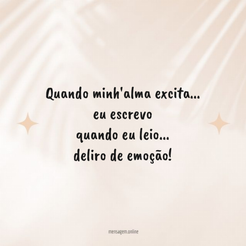 Quando minh'alma excita
