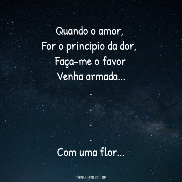 Quando o amor