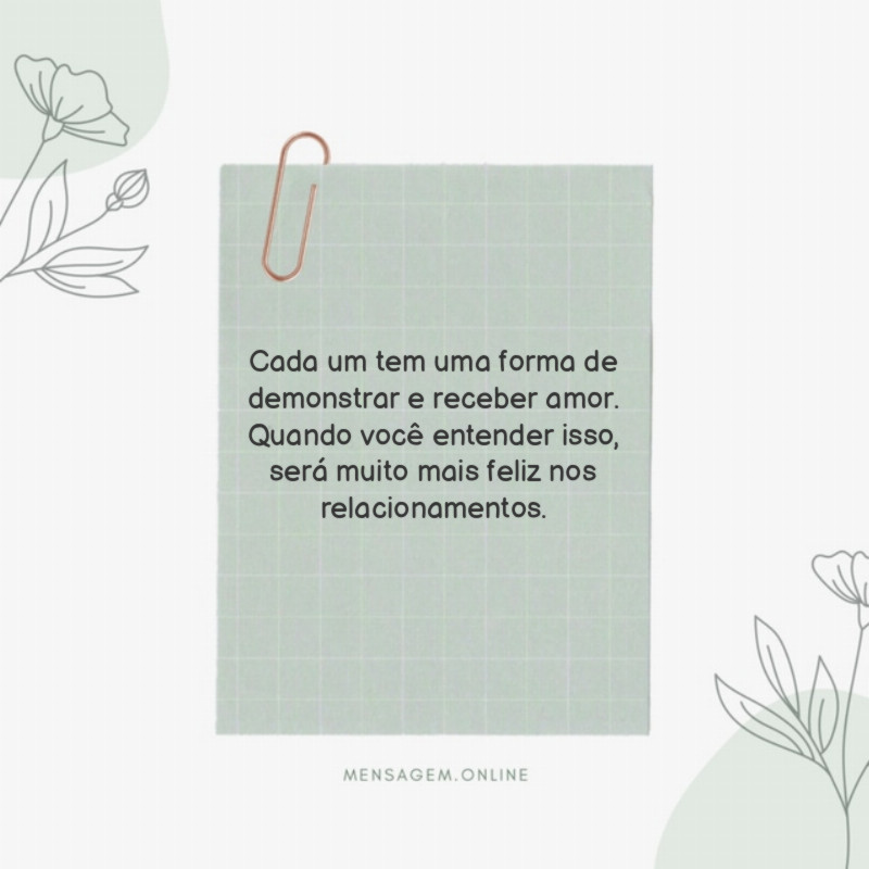 Quando você entender isso