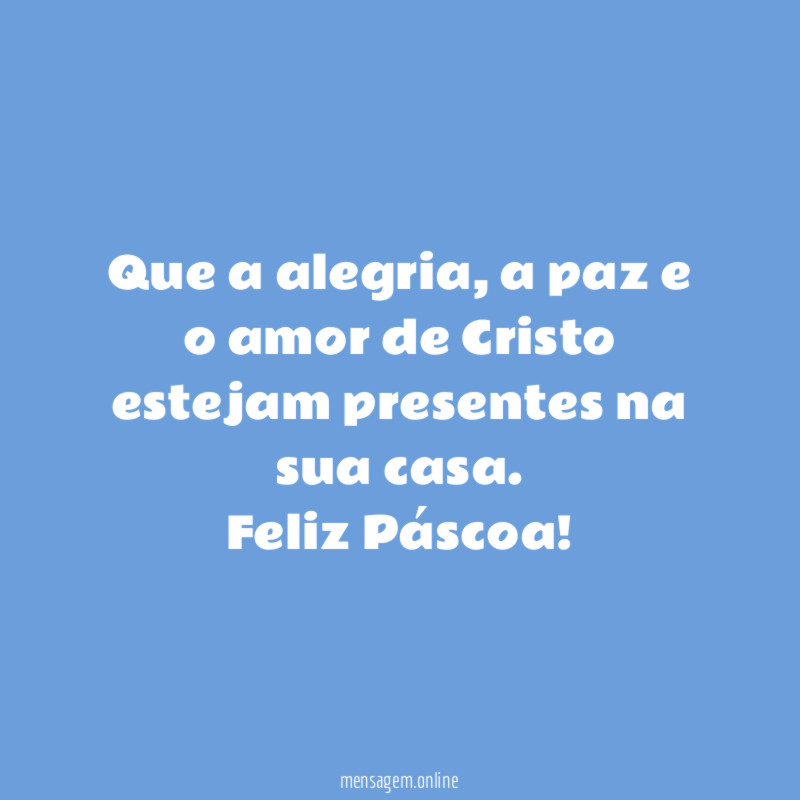Que a alegria