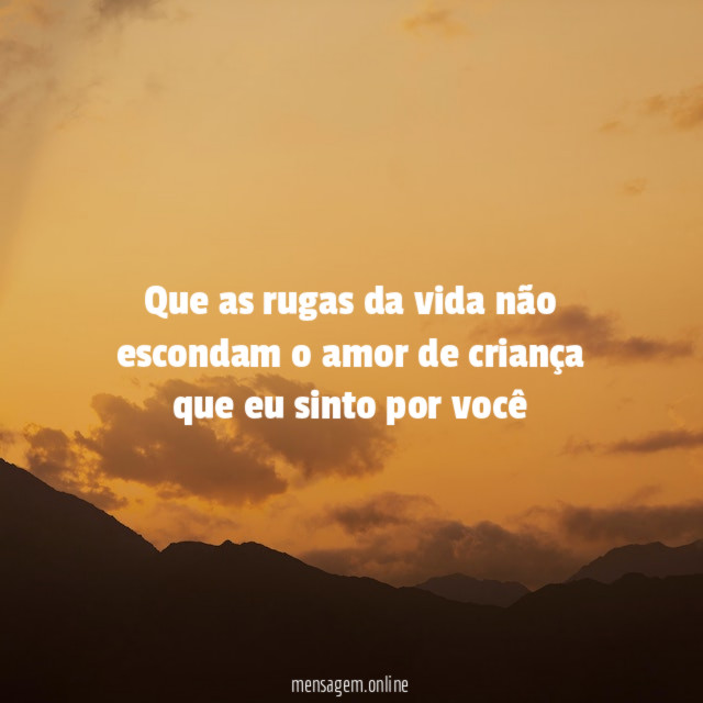 Que as rugas da vida não escondam