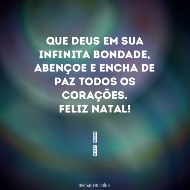 Que Deus em sua infinita bondade