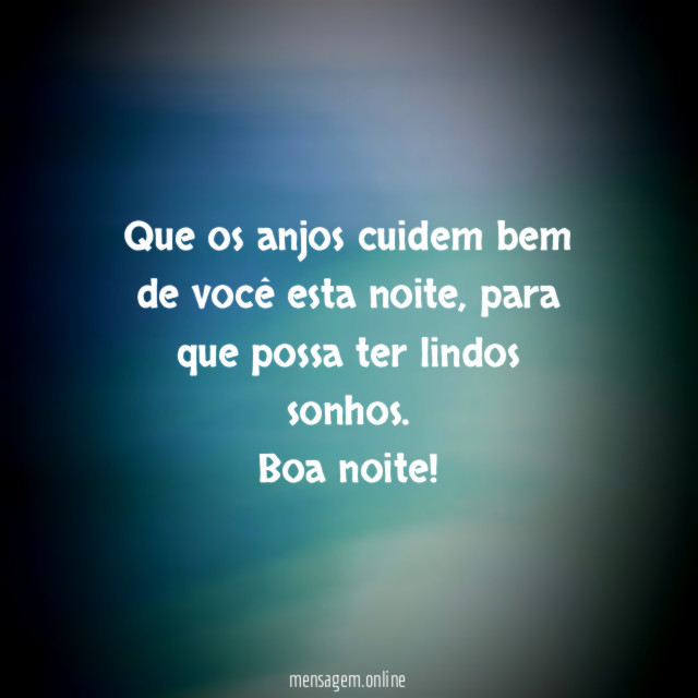 Que os anjos