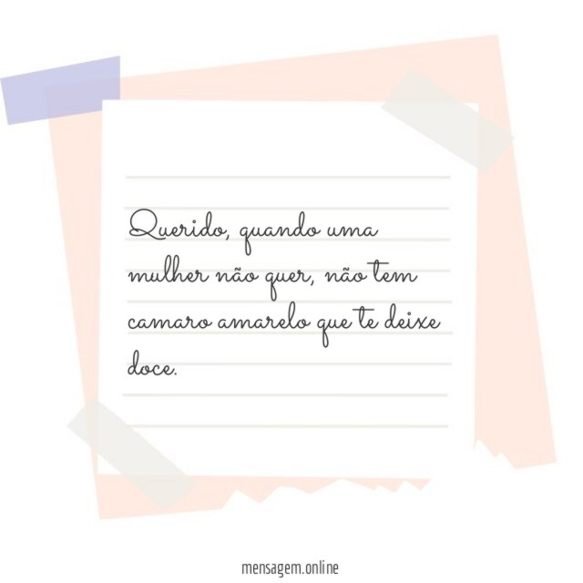 Que te deixe doce