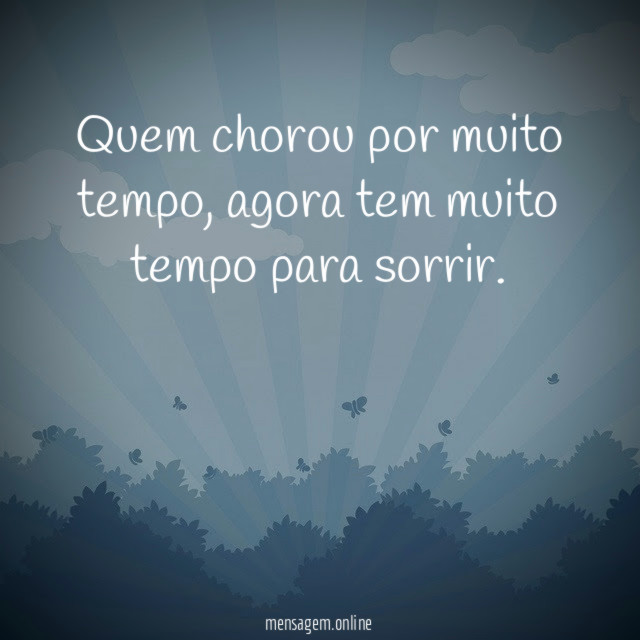 Quem chorou por muito tempo