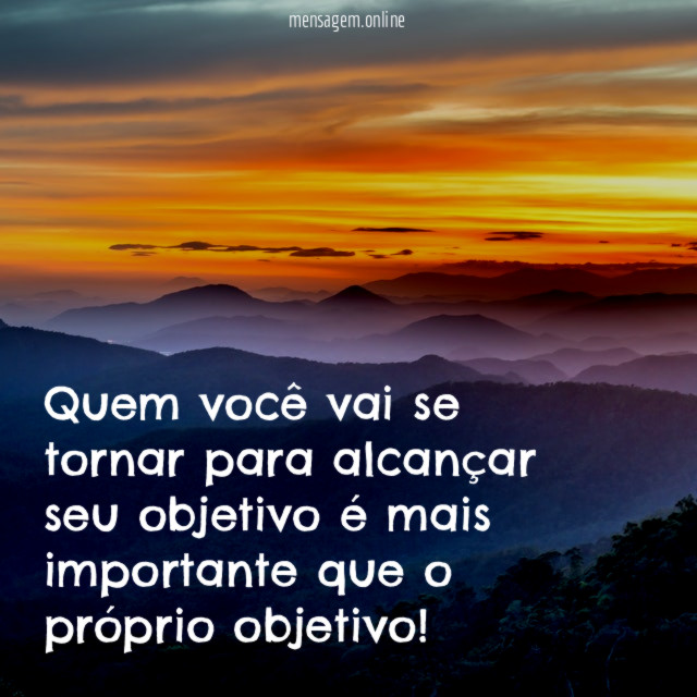 Quem você vai se tornar para alcançar seu