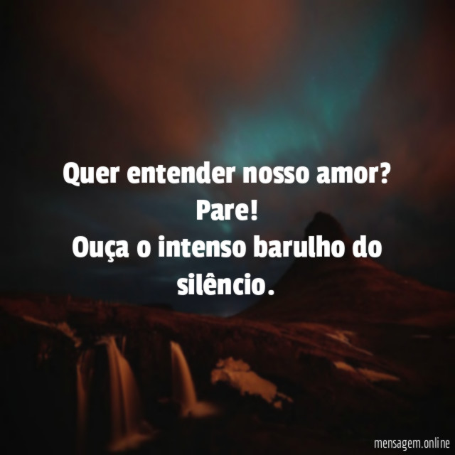 Quer entender nosso amor