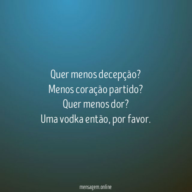 Quer menos decepção