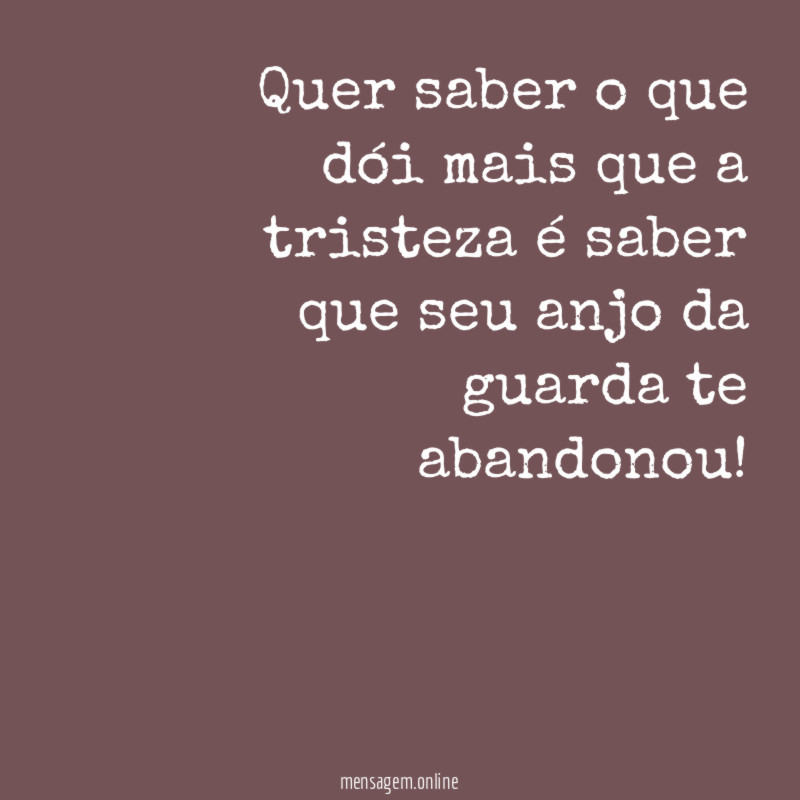 Quer saber o que dói mais que a