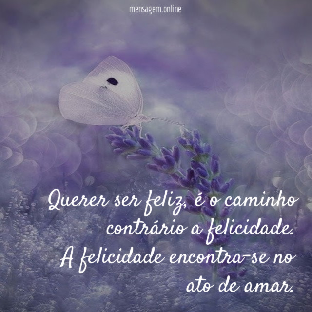 Querer ser feliz