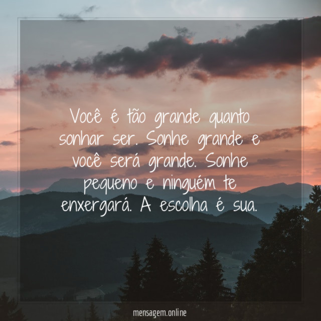 Questão de tamanho